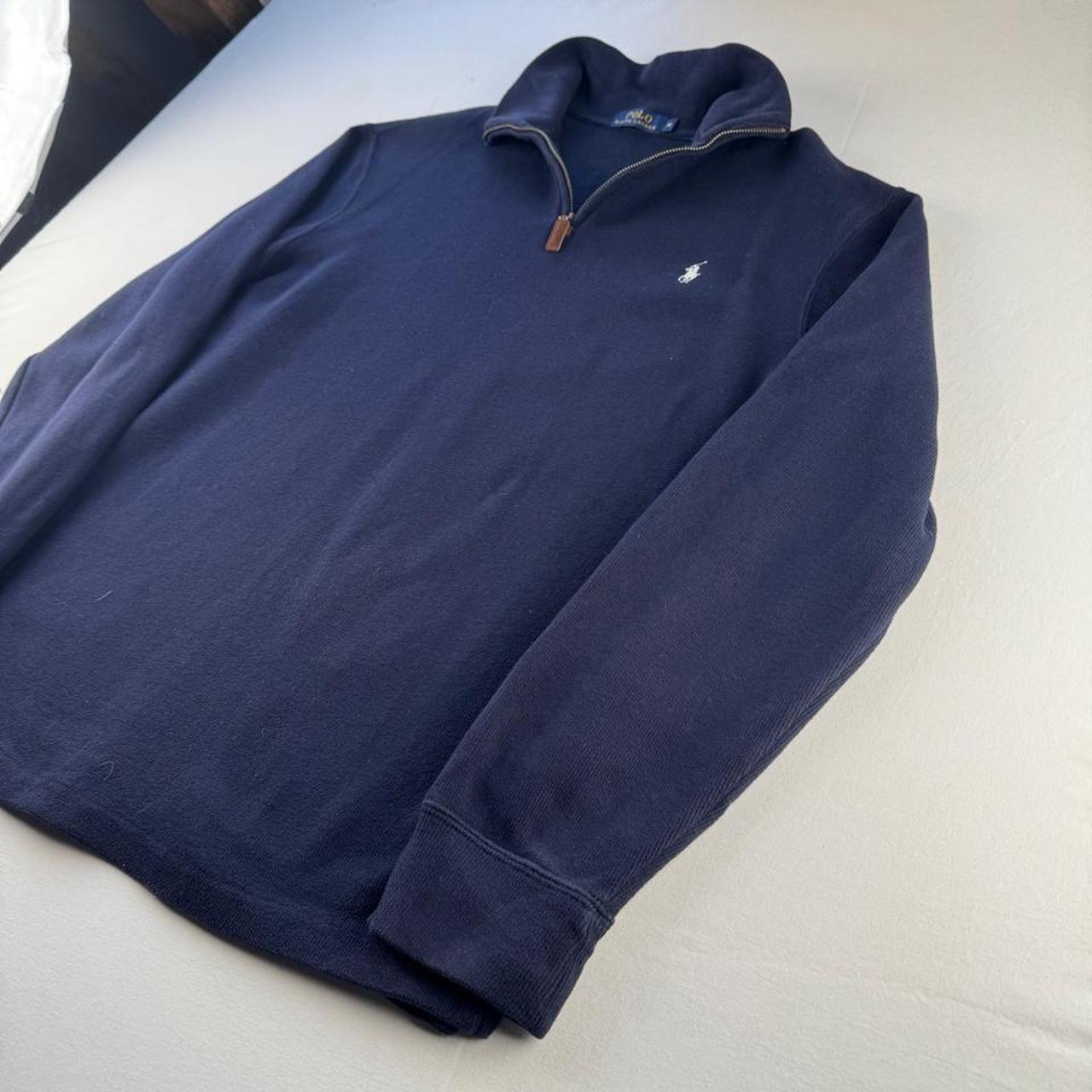 Polo Ralph Lauren Pony Embroidered Navy Quarter Zip M