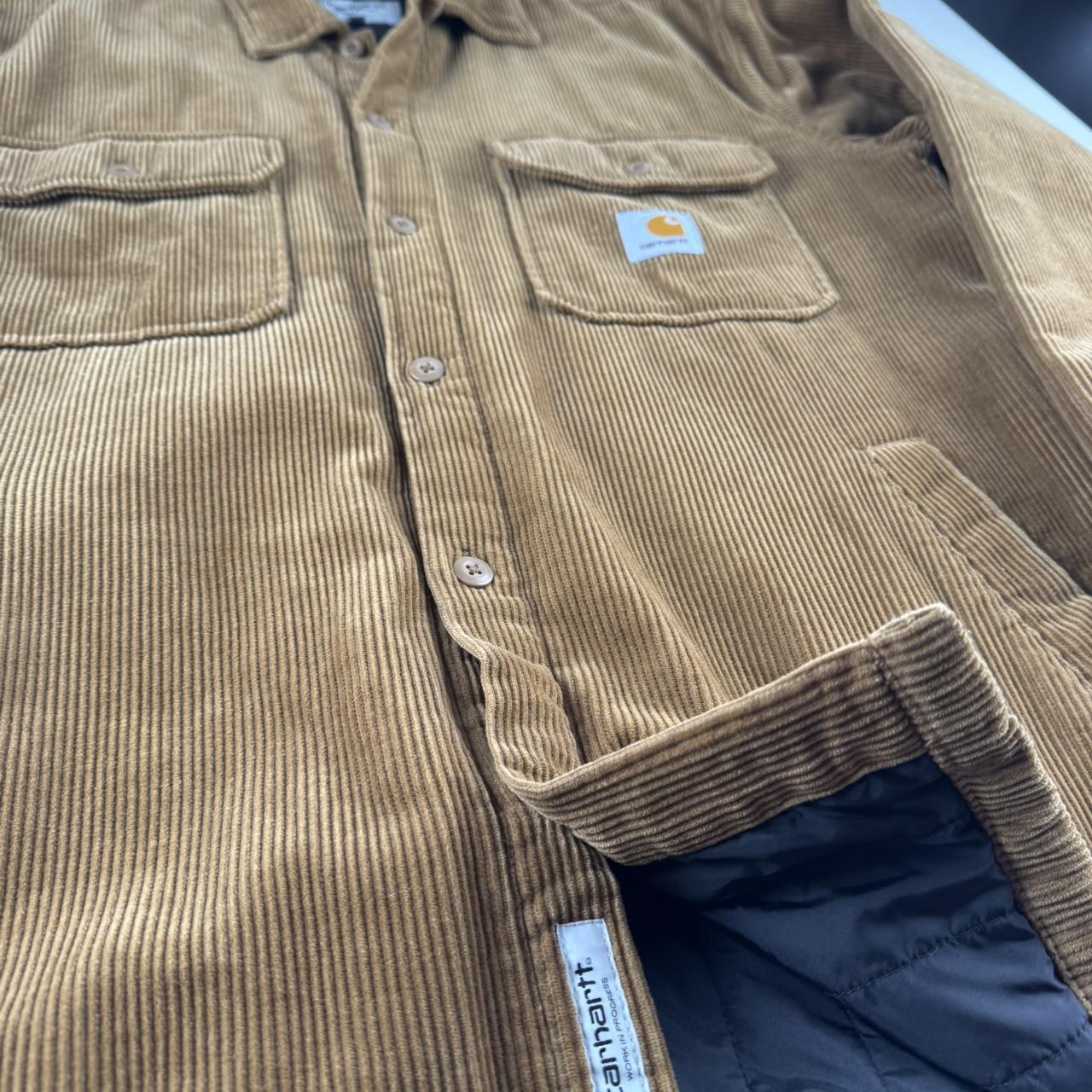 Carhartt WIP Brown Corduroy Whitsome Shacket XL