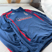 Umbro 2007-09 England Collar Zip Drill Top L