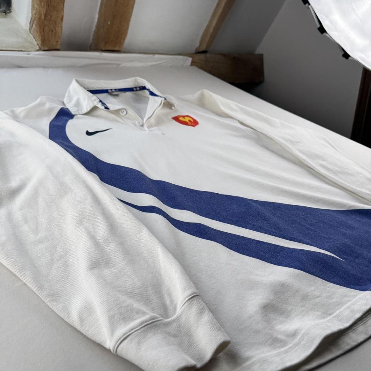 2007 Nike France Rugby Polo Shirt XL