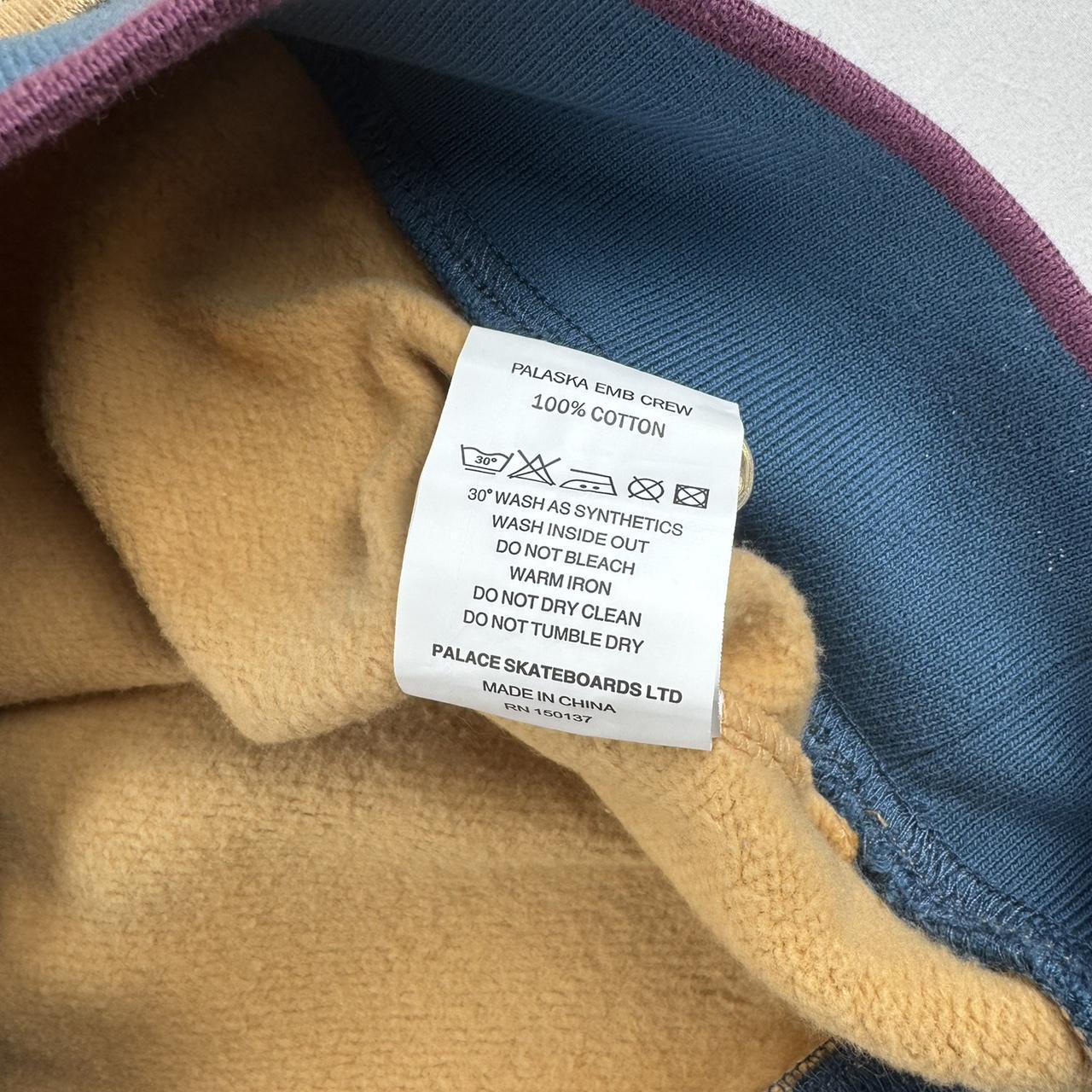 Palace Palaska Embroidered Heavyweight Crewneck S