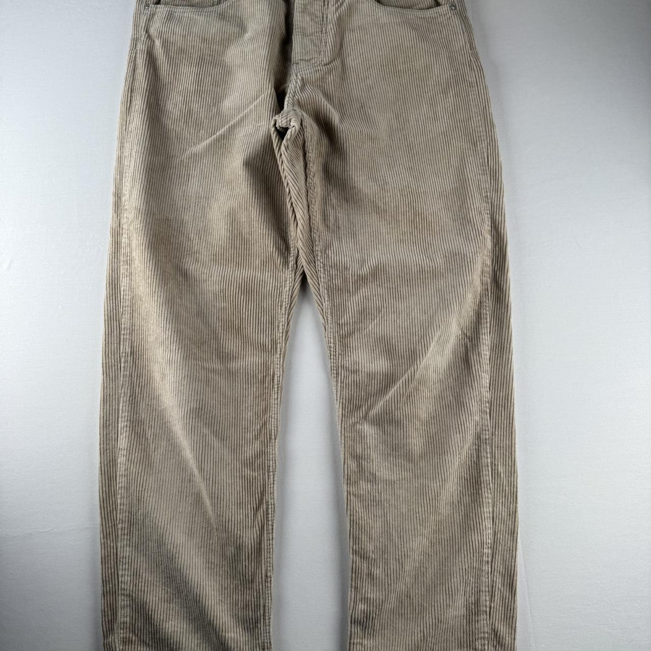 Carhartt WIP Cream Corduory Newel Pant 32W