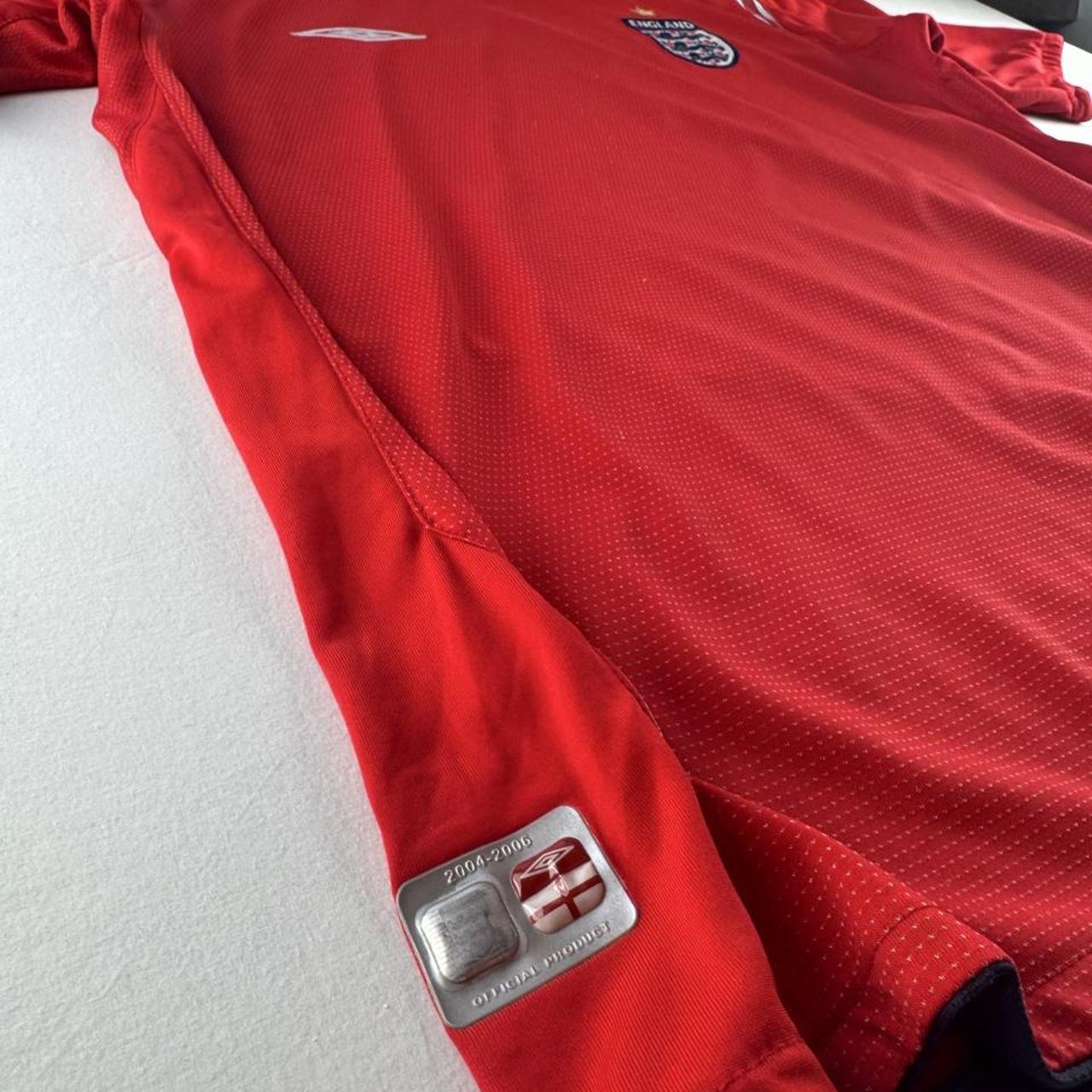 2004-06 England Umbro Away Home Shirt Size X Large