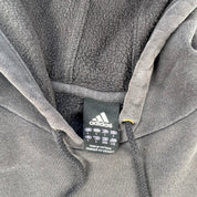 Mens AC Milan Adidas Embroidered Oversized Hoodie L