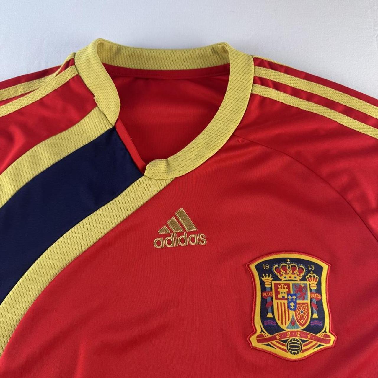 Adidas 2009 Embroidered Spain Home Shirt XL