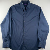 Polo Ralph Lauren Purple Label Made in Italy Cotton Shirt 16