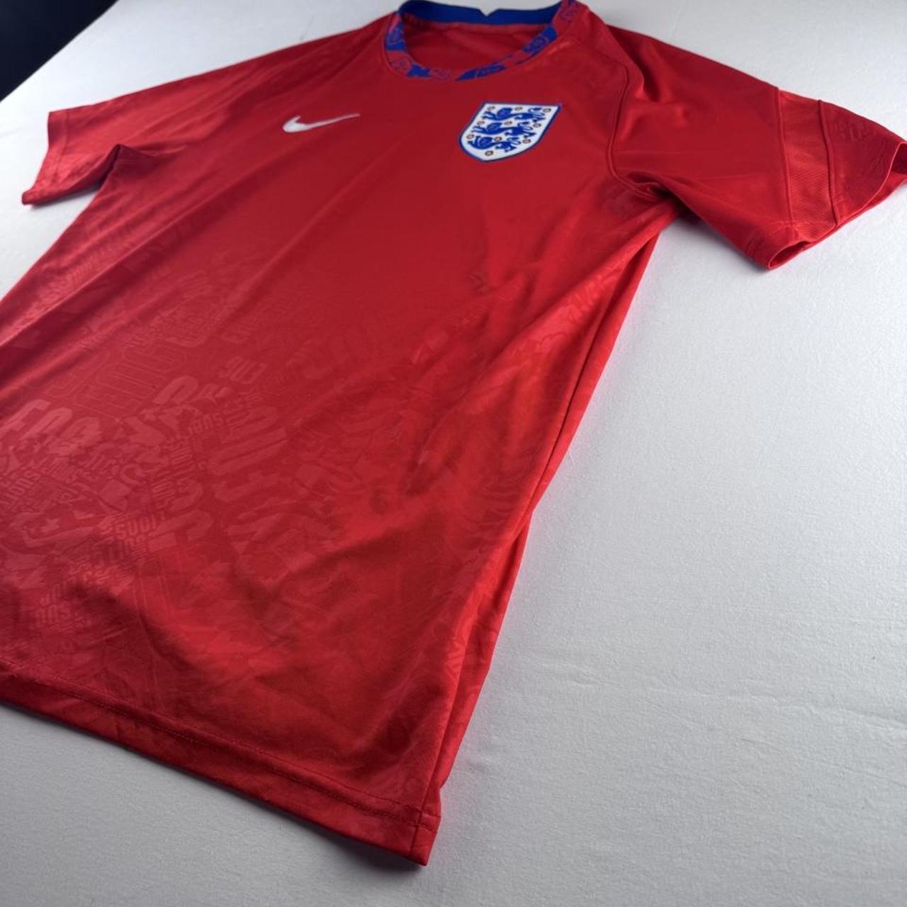 2020-21 Nike England Pre Match Warm Up Shirt L