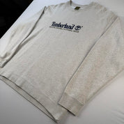 Early 2000s Timberland Embroidered Spellout Sweatshirt M