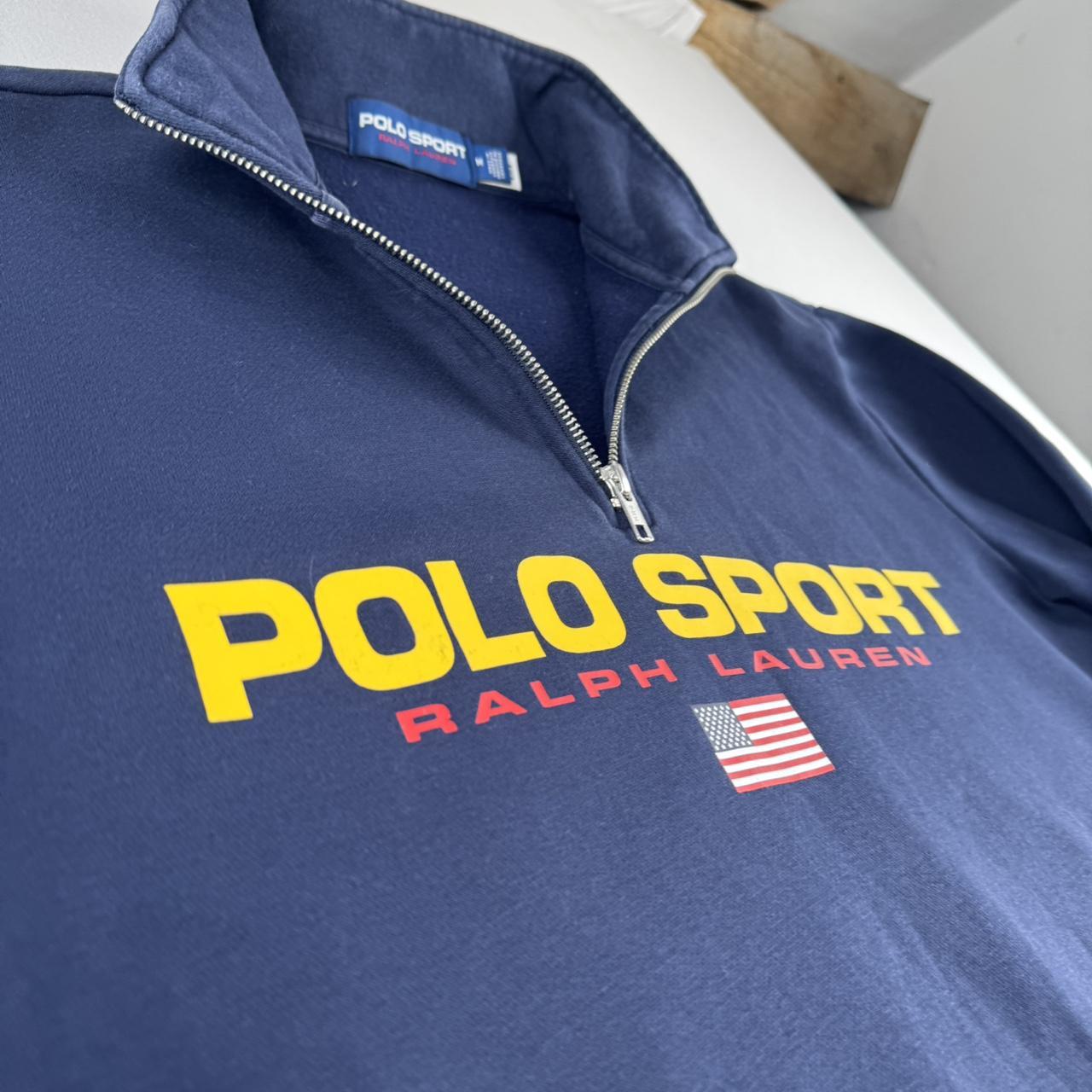Polo Sport Polo Ralph Lauren Spellout Quarter Zip M