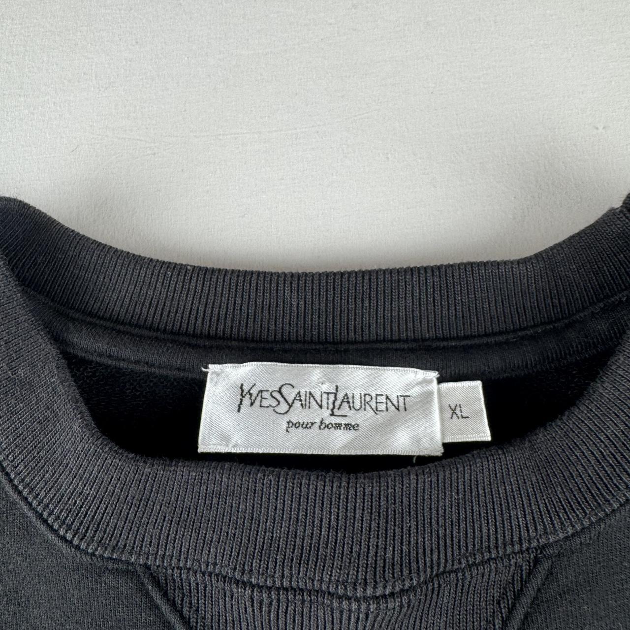 Yves Saint Laurent YSL Spellout Thick Crewneck Jumper XL