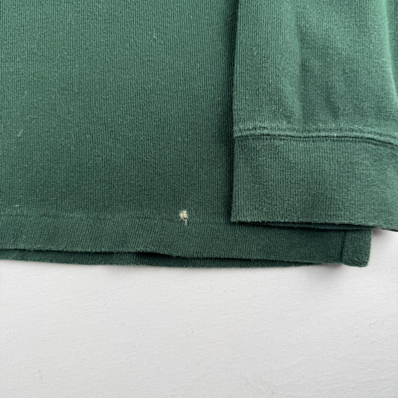 Polo Ralph Lauren Embroidered Logo Green Quarter Zip Fleece M