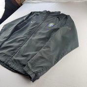 1990s Nike Team Brazil Grey Tracksuit Top M