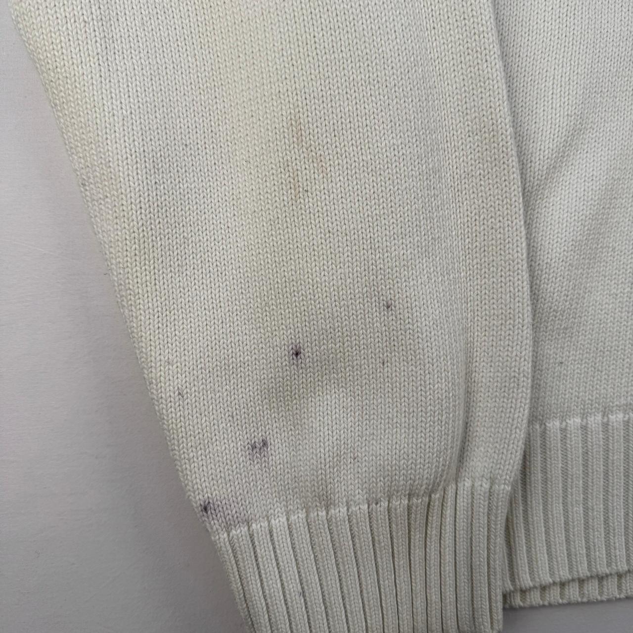 Polo Ralph Lauren Crewneck Knit Sweater in White Size XL