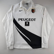 Stade Toulousain Nike Embroidered Rugby Polo Shirt XS