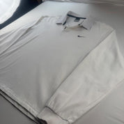 Nike Embroidered 2000s Swoosh Rugby Polo XL