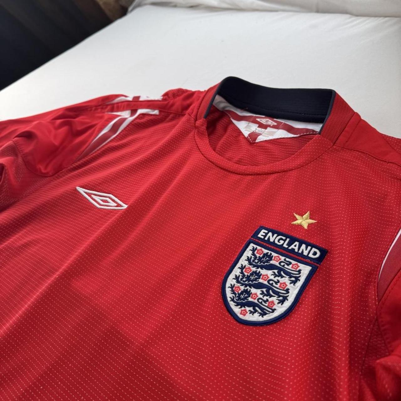 2004-06 Umbro England Away Playing Shirt S