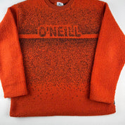 Rare 90s O'Neill Orange Fleece Sweatshirt