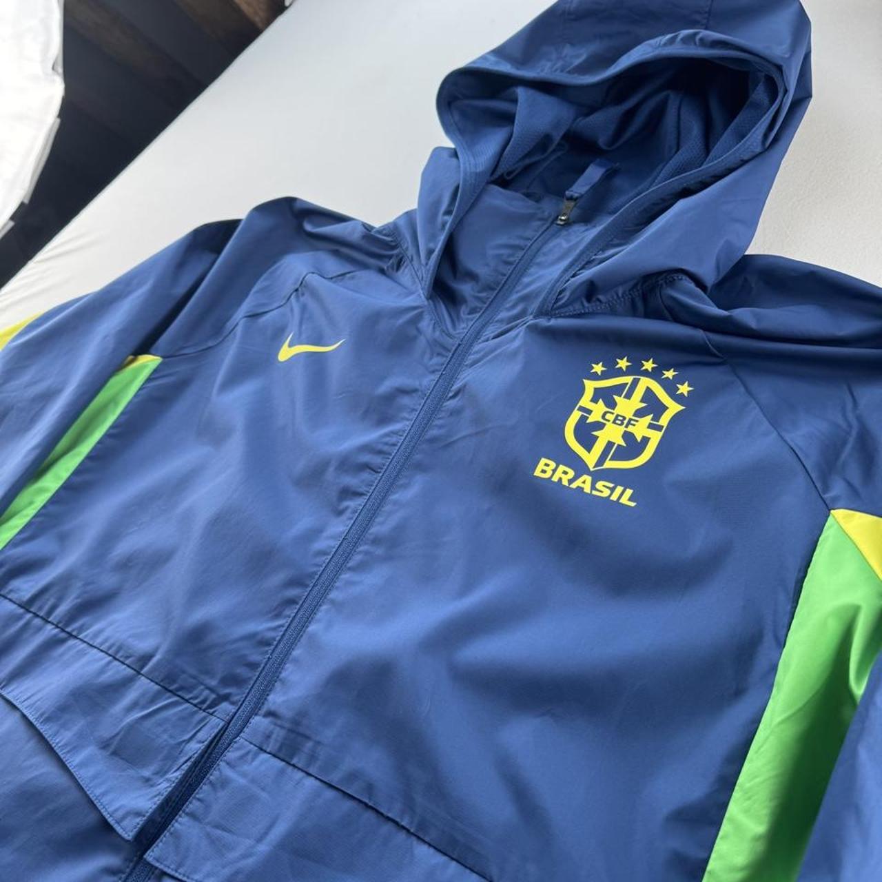 Modern Nike Brazil Shell Track Jacket XL