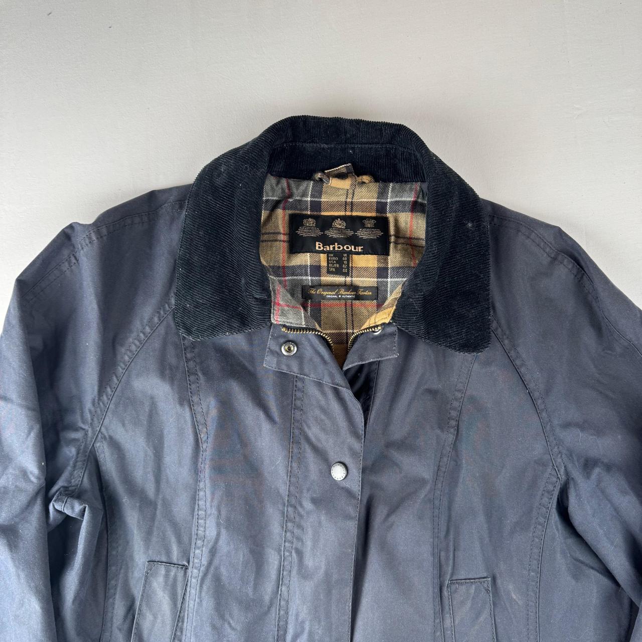 Barbour Jacket in Navy Size 14