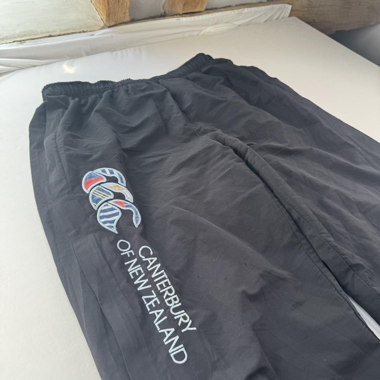 Canterbury Joggers Black Fleece Lined Uglies M