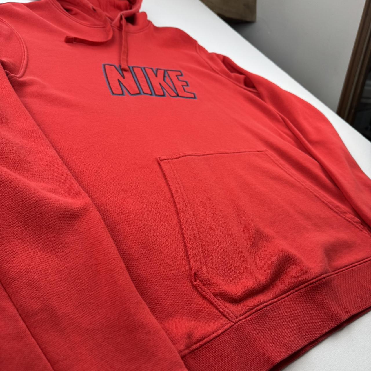 Modern Nike Embroidered Spellout Hoodie M