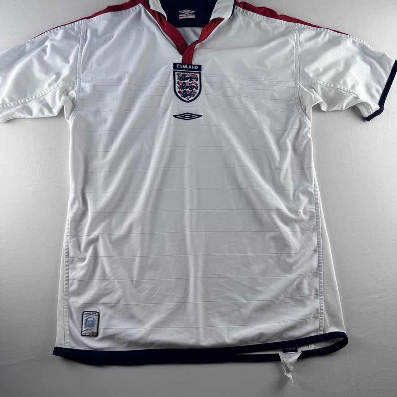 2003-05 England Umbro Reversible Playing Shirt M