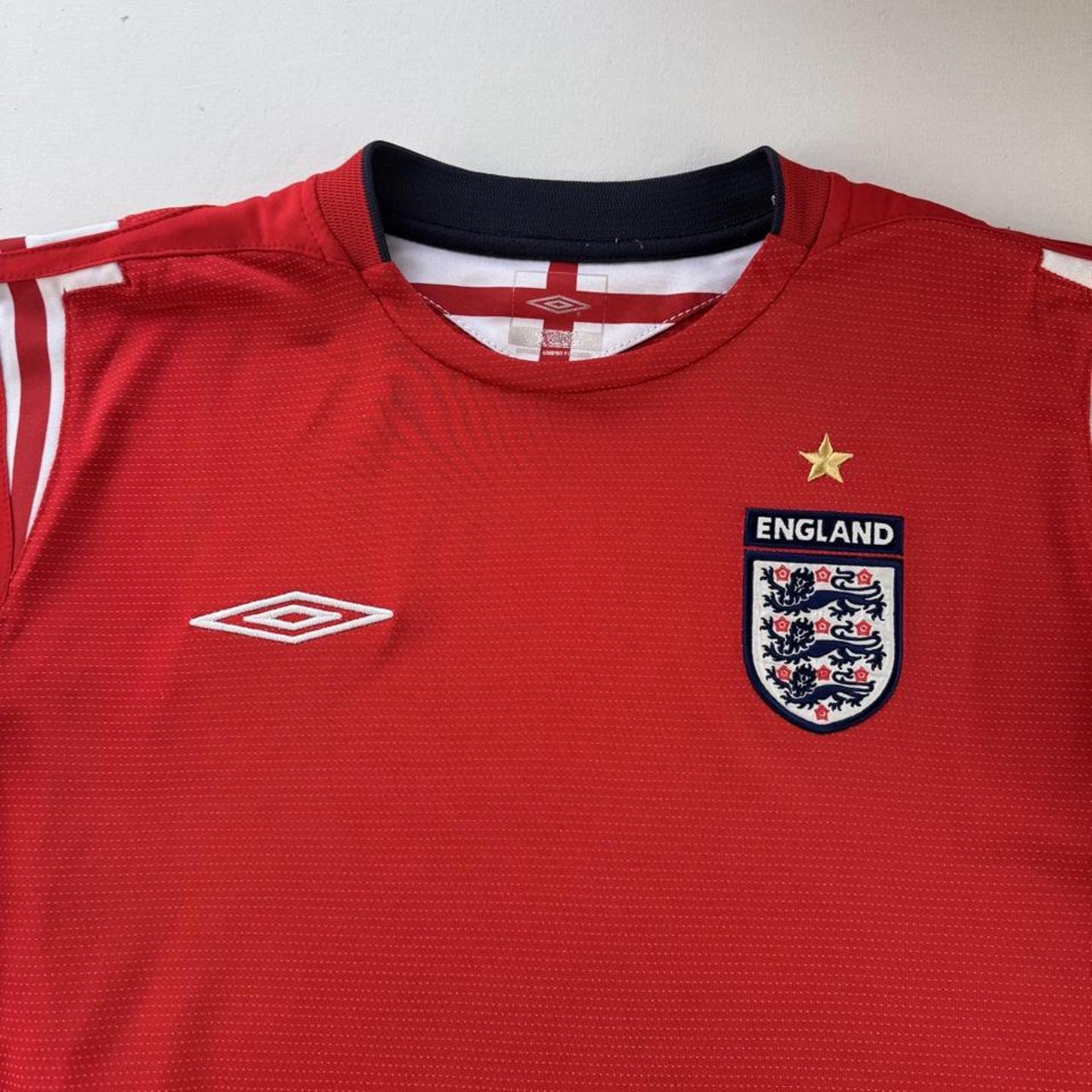 Umbro 2004-06 England Away Playing Shirt L