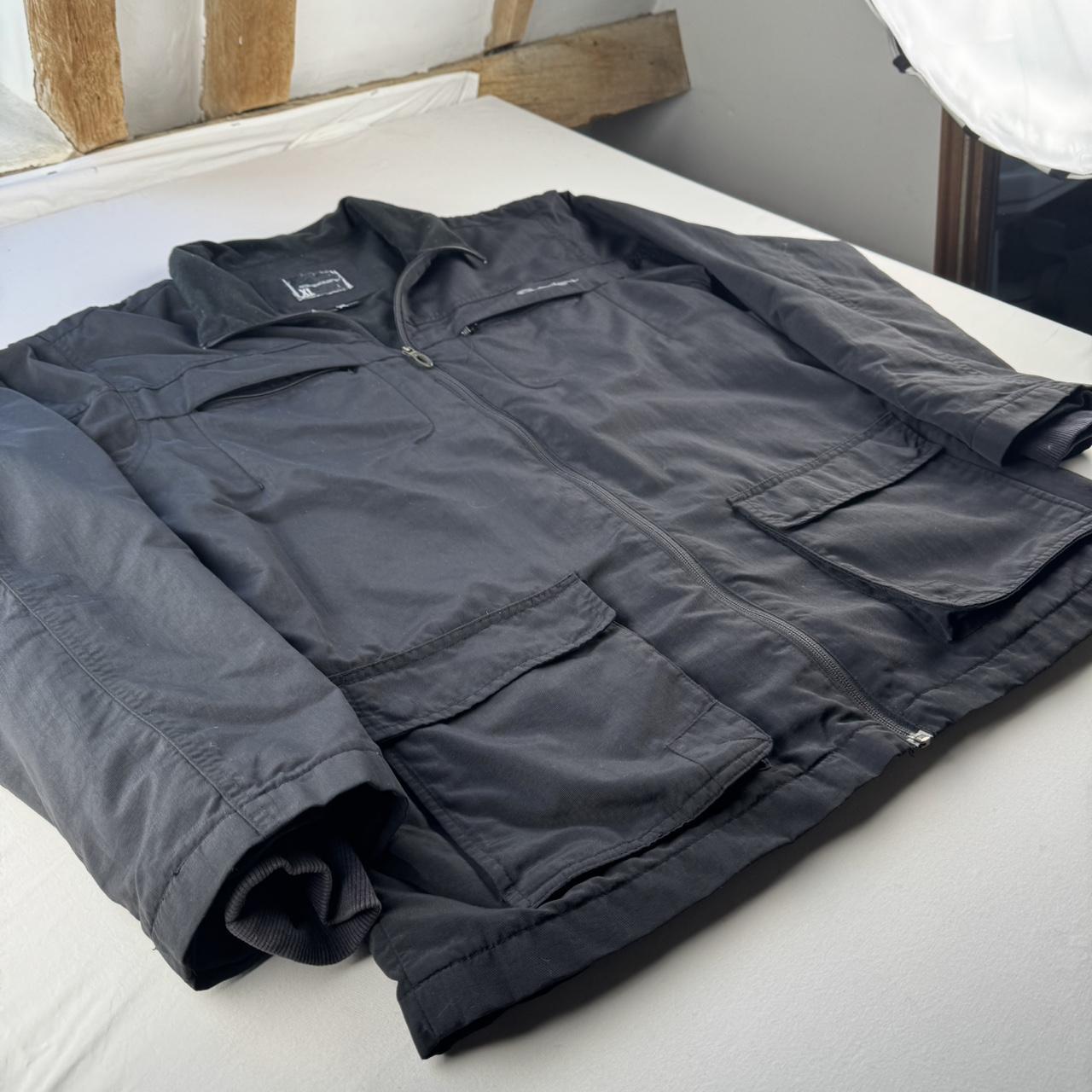 Rare 2000s Oakley Spellout Chore Jacket with Back Centre Logo XL