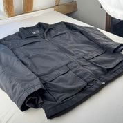 Rare 2000s Oakley Spellout Chore Jacket with Back Centre Logo XL