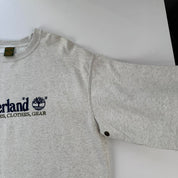 Early 2000s Timberland Embroidered Spellout Sweatshirt M