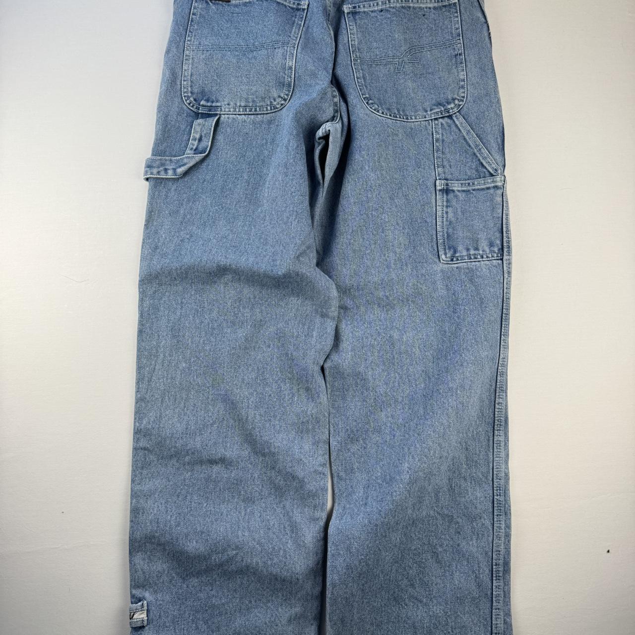 Rare Early 2000s Fubu Carpenter Baggy Jeans 34L 34W