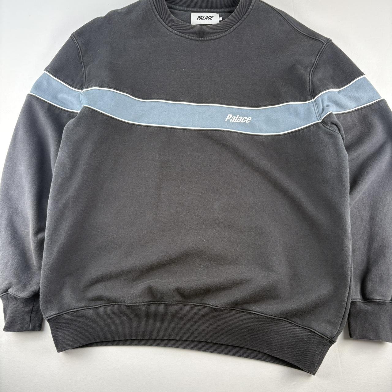 Palace Skateboards Heavyweight Black Single Crew L