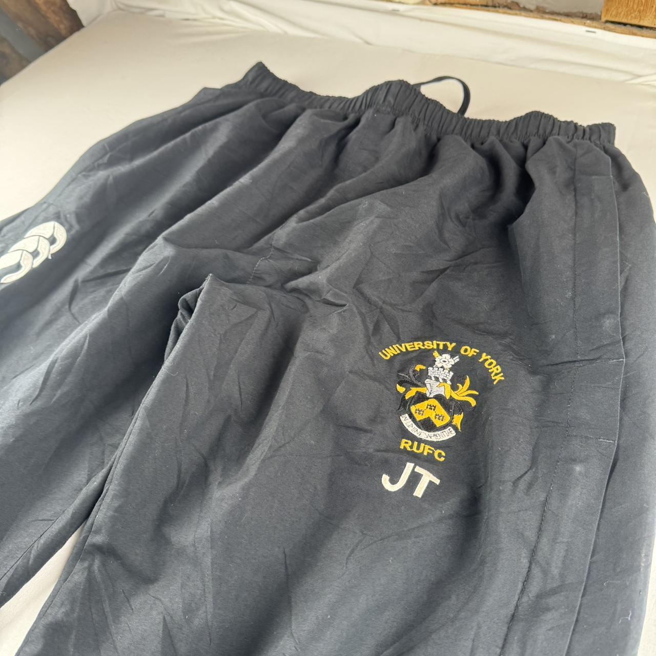 Uncuffed York University RFC Canterbury Joggers Size L