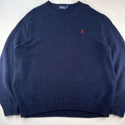 Polo Ralph Lauren Embroidered Logo Knitted Crewneck Jumper XXL