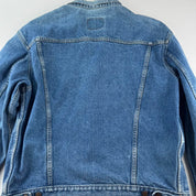 Early 2000s Levis Heavy Denim Bomber Jacket XL