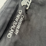 Black and Grey Canterbury Uncuffed Joggers