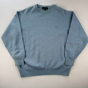 Womens Embroidered Logo Burberry Knitted Jumper 10-12