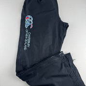 Canterbury Black Uncuffed Fleece Lined Joggers XL