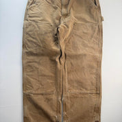Made in USA Carhartt Heavyweight Double Knee Carpenter Trousers 34W 30L