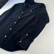 Black Carhartt WIP Long Sleeve Madison Corduroy Button Down Shirt S