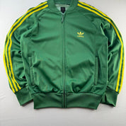 Early 2000s Adidas Brazil Colourway Track Jacket M