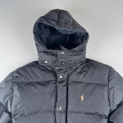 Polo Ralph Lauren Puffer Jacket in Black Size S