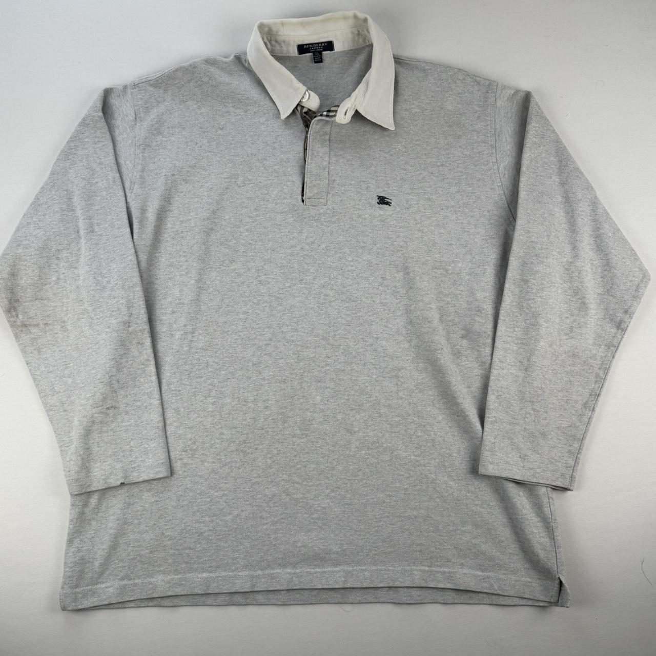 Burberry Embroidered Logo Rugby Polo XL