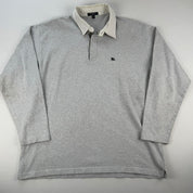 Burberry Embroidered Logo Rugby Polo XL