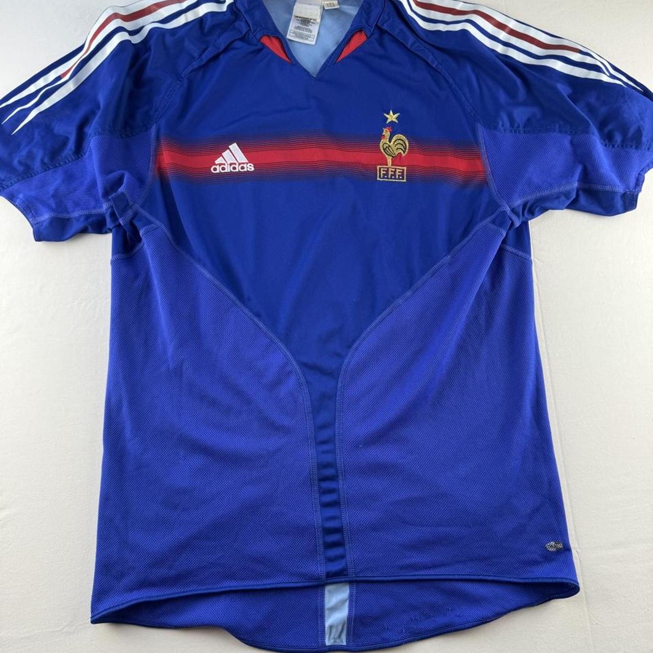 Adidas France Football National Team 2004-06 Playing Shirt L