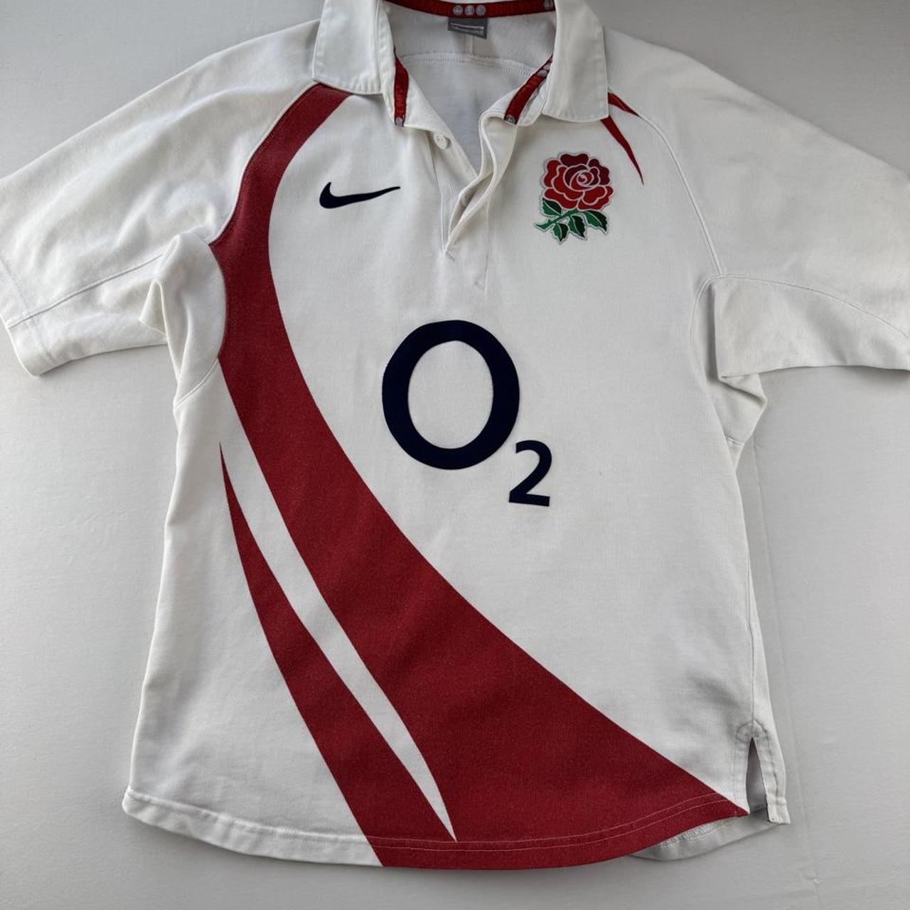 2007 England Rugby Short Sleeve Rugby Polo S