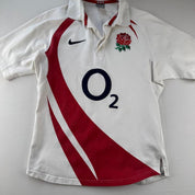 2007 England Rugby Short Sleeve Rugby Polo S