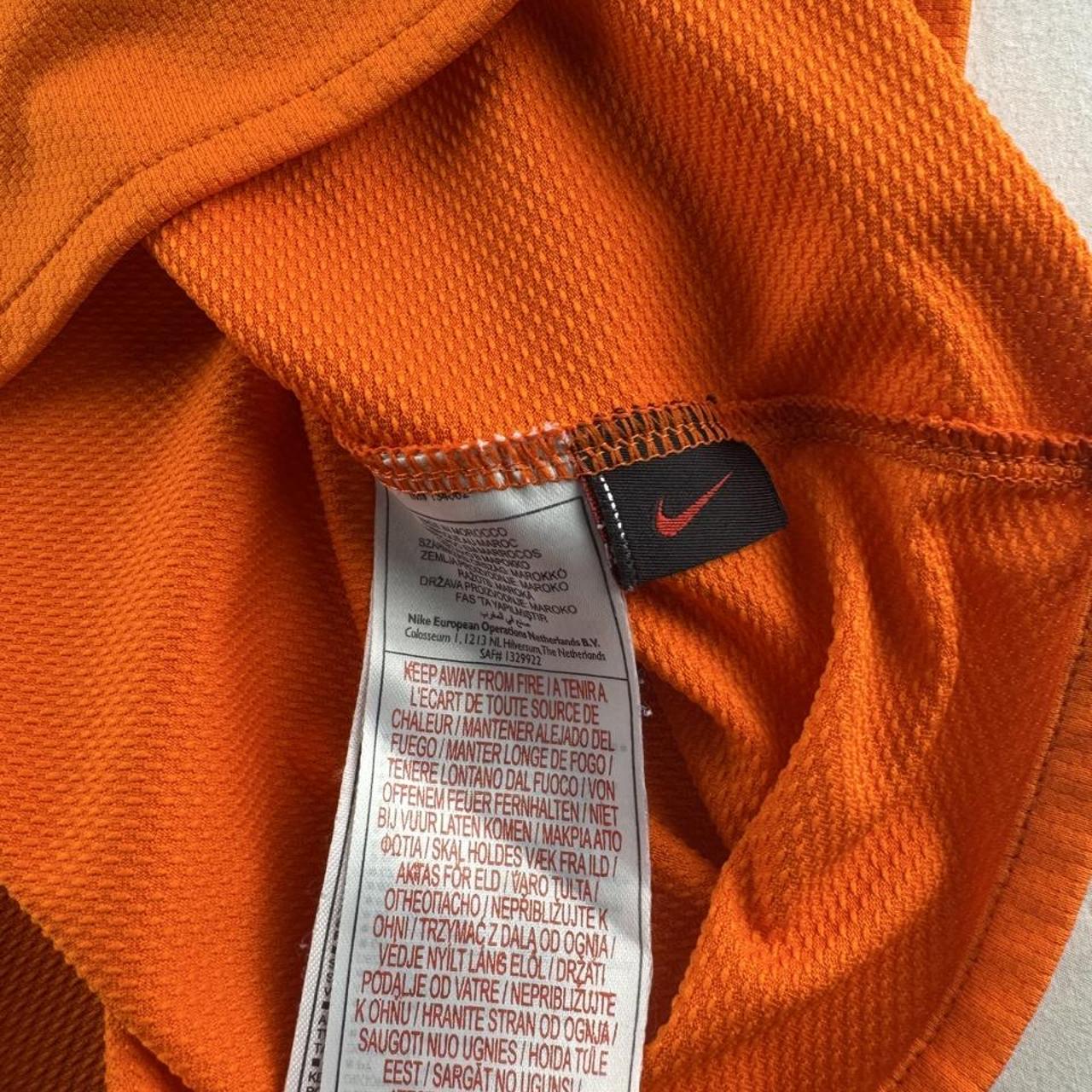 2008/09 Nike Netherlands Home Playing Jersey L