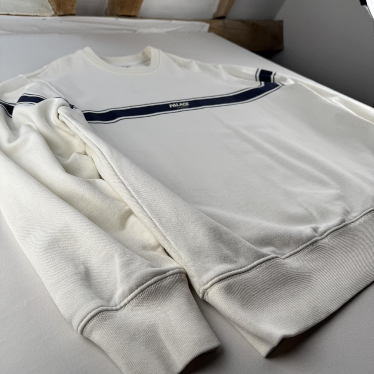 Palace Cream London Triband Crewneck Jumper L