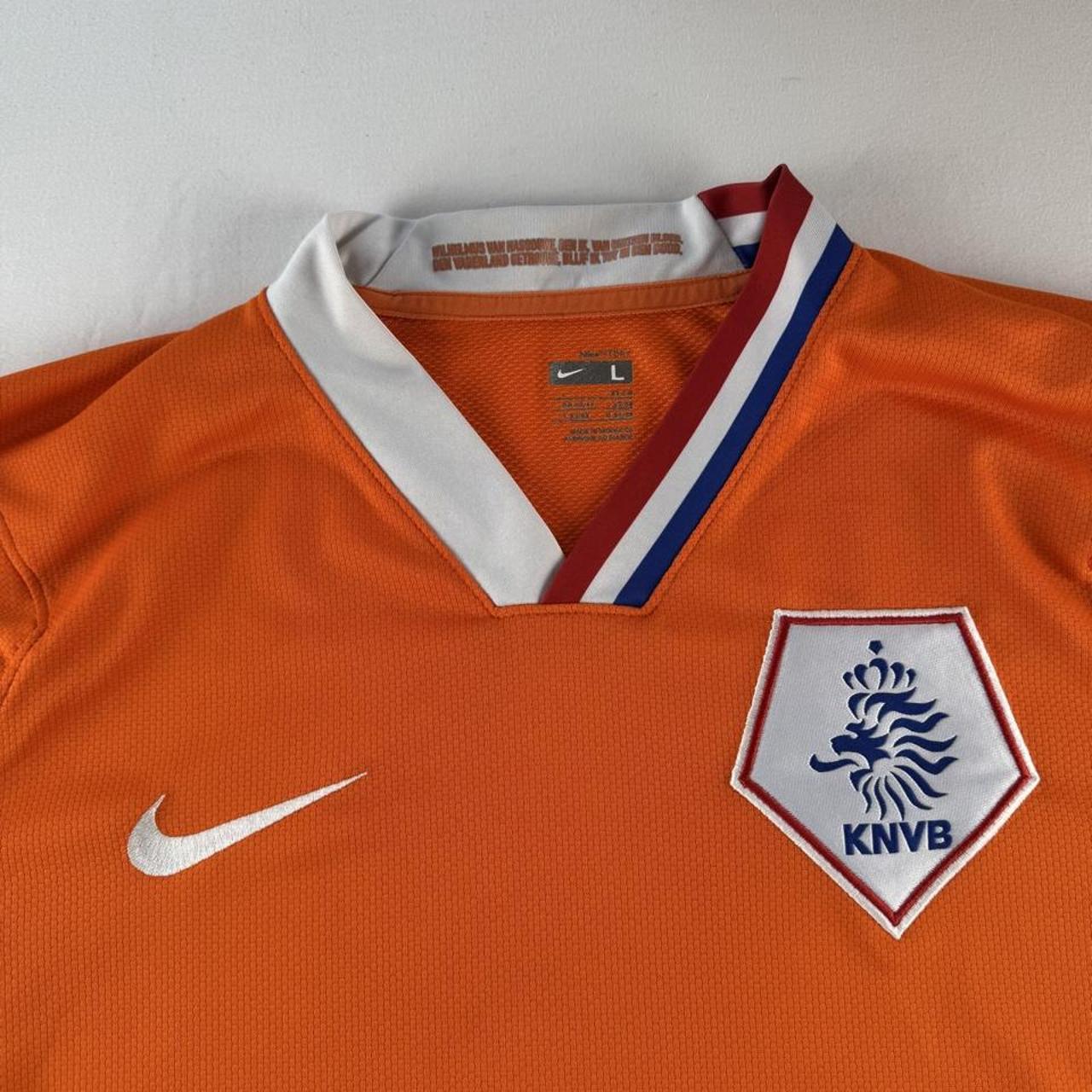 2008/09 Nike Netherlands Home Playing Jersey L
